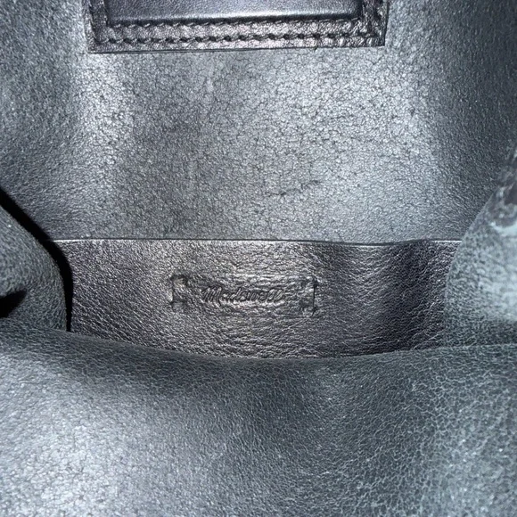 Madewell micro Sydney black leather crossbody convertible bag - Picture 5 of 11